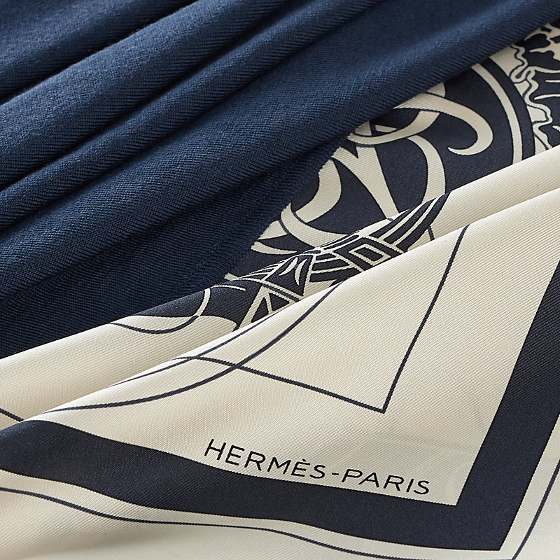 カレH ハイブリッド 90 《エクスリブリス》 - ブルー | Hermès